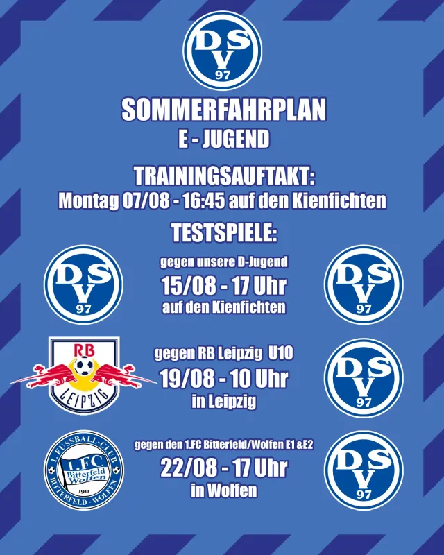 E1 und E2 stehen in den Startlöchern