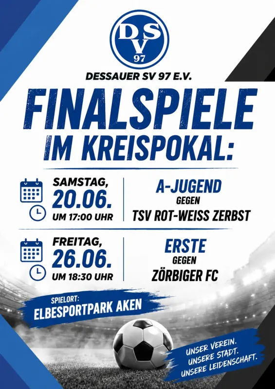 ENDSPIELE IM KREISPOKAL