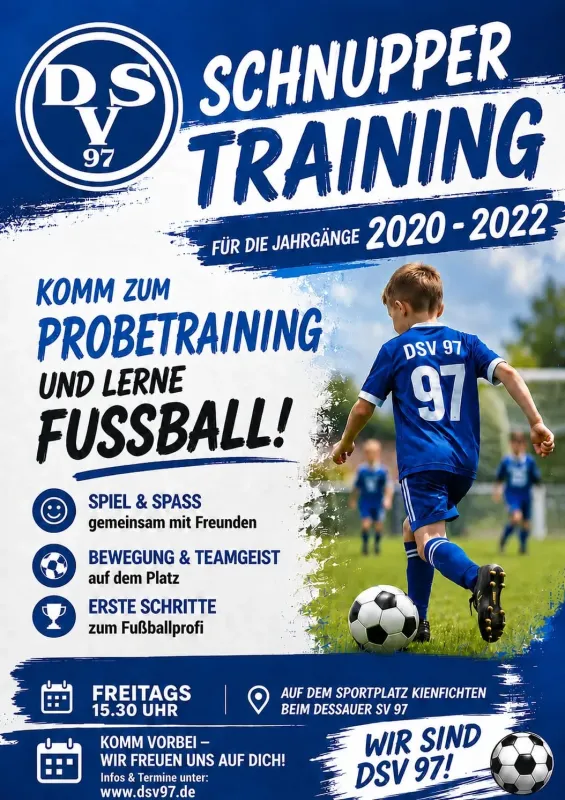 SCHNUPPERTRAINING BAMBINIS
