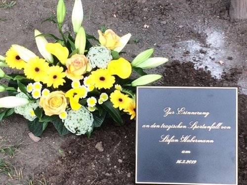 Gedenktafel für Stefan Habermann