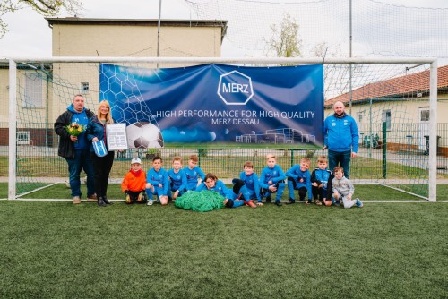 Neuer Ballfang durch die Firma Merz Pharma