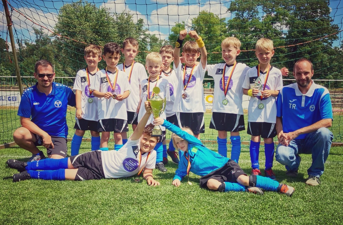 Auch die G Jugend triumphiert ungeschlagen in Piesteritz!