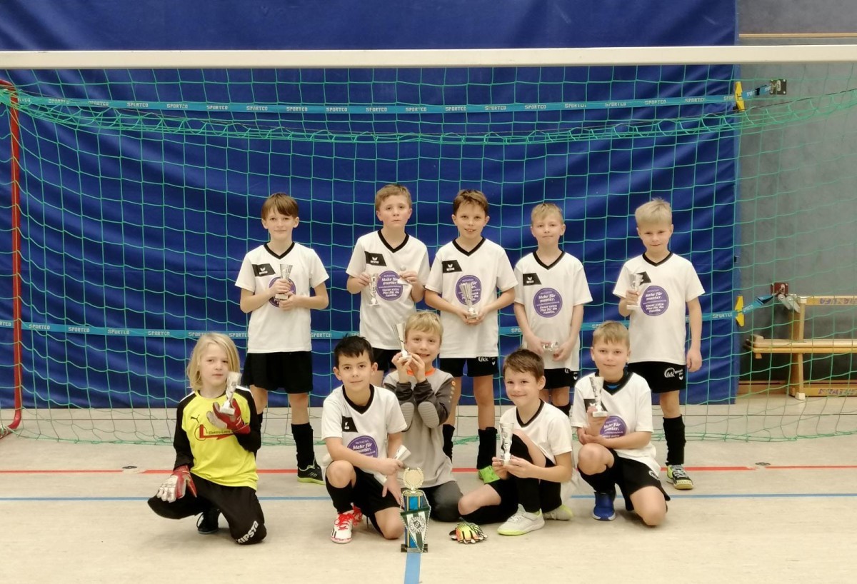 F-Jugend verpasst nächsten Turniersieg nur hauchzart...