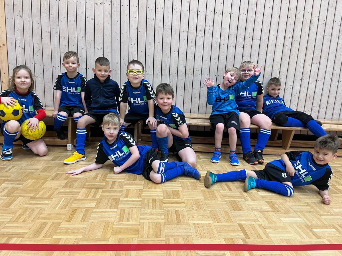 Sportlich geht es für unsere G-Junioren auch im Jahr 2023 weiter