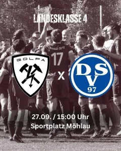 AUSWÄRTSSPIEL BEIM SV GOLPA