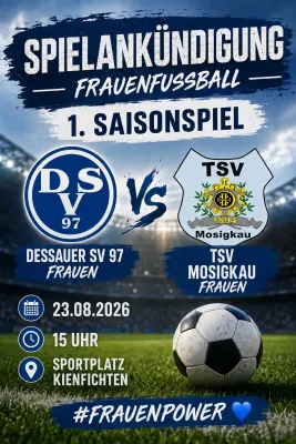 (1F) 1. Frauenmannschaft startet in ihre erste Saison
