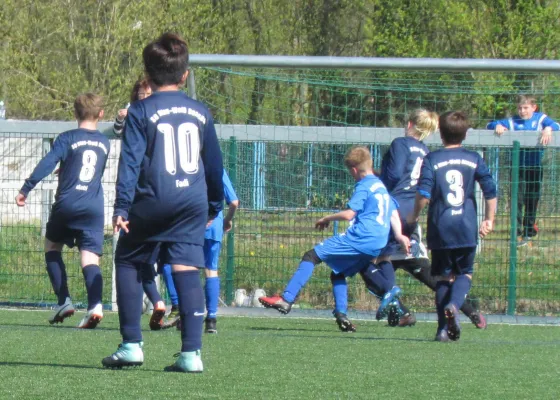 15.04.2018 Dessauer SV 97 vs. SG Blau-Weiß Dessau