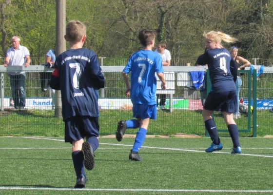 15.04.2018 Dessauer SV 97 vs. SG Blau-Weiß Dessau