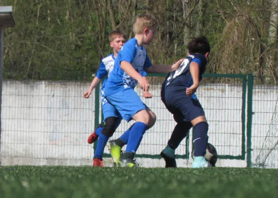 15.04.2018 Dessauer SV 97 vs. SG Blau-Weiß Dessau