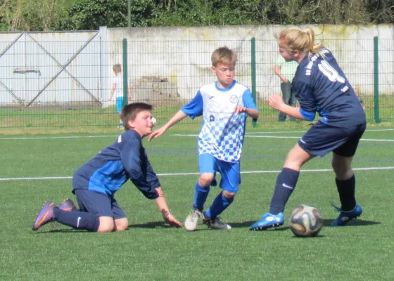 15.04.2018 Dessauer SV 97 vs. SG Blau-Weiß Dessau